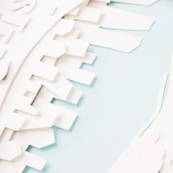 diseño editorial, diseño gráfico, paperart