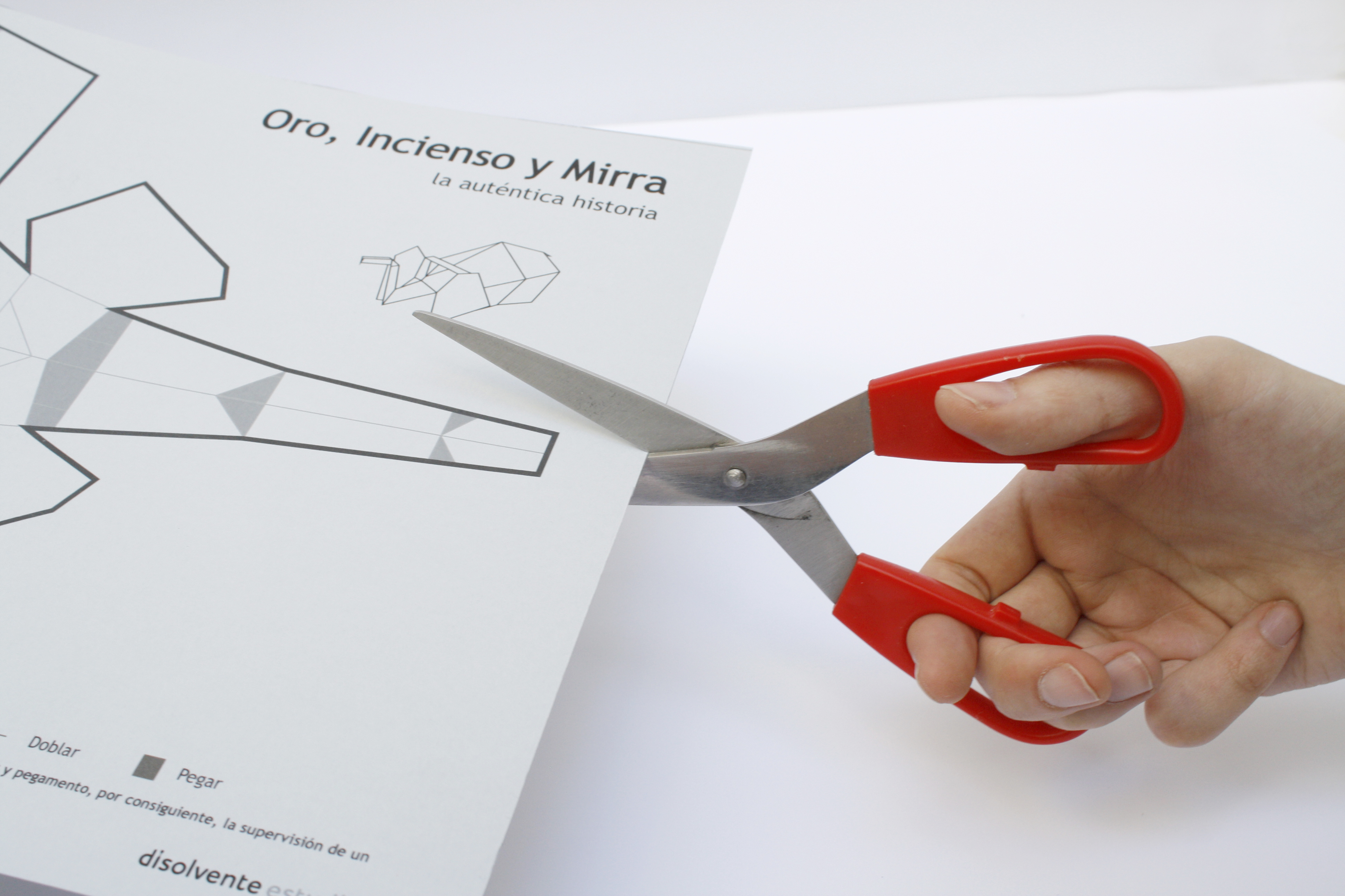 Animales recortables, diseño gráfico