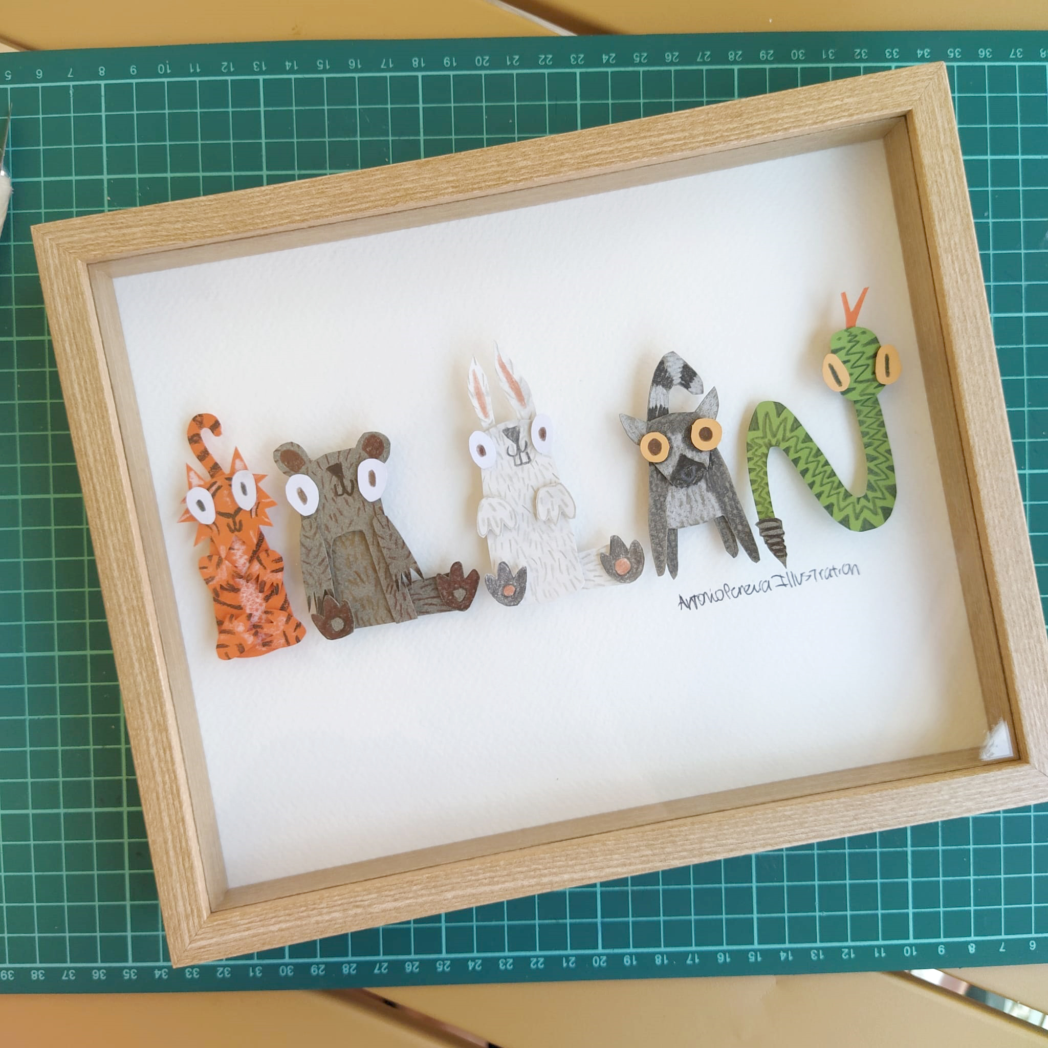 Ilustración infantil personalizada