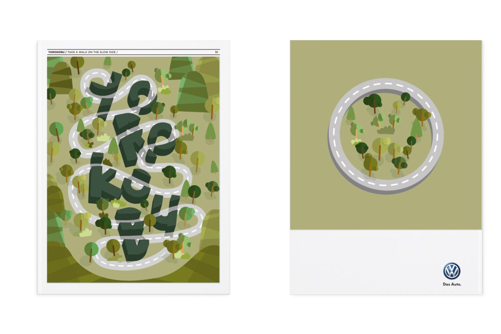 Portada y contra yorokobu, diseño gráfico e ilustración